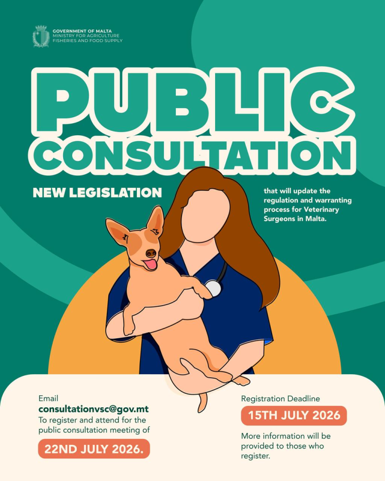 Public Consultation for new legislation